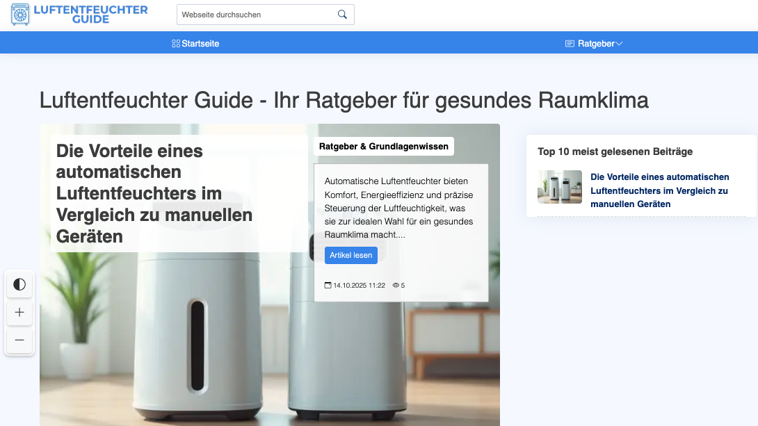 Luftentfeuchter Guide