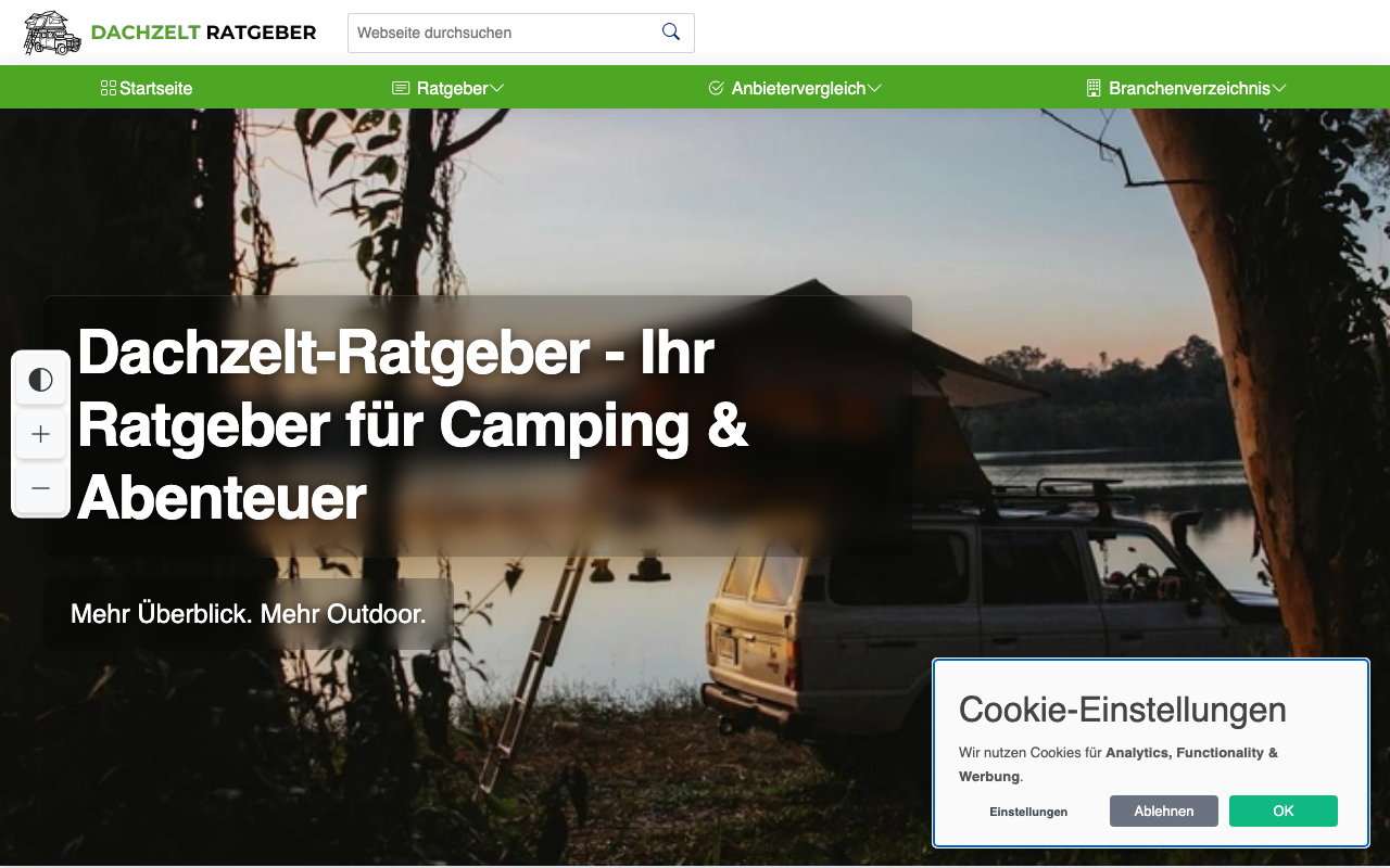 Dachzelt Ratgeber