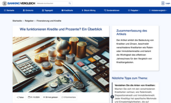 Banking Vergleich
