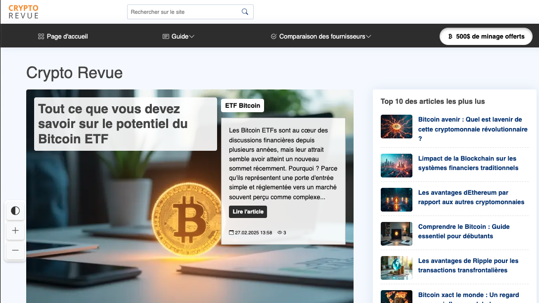 Crypto Revue
