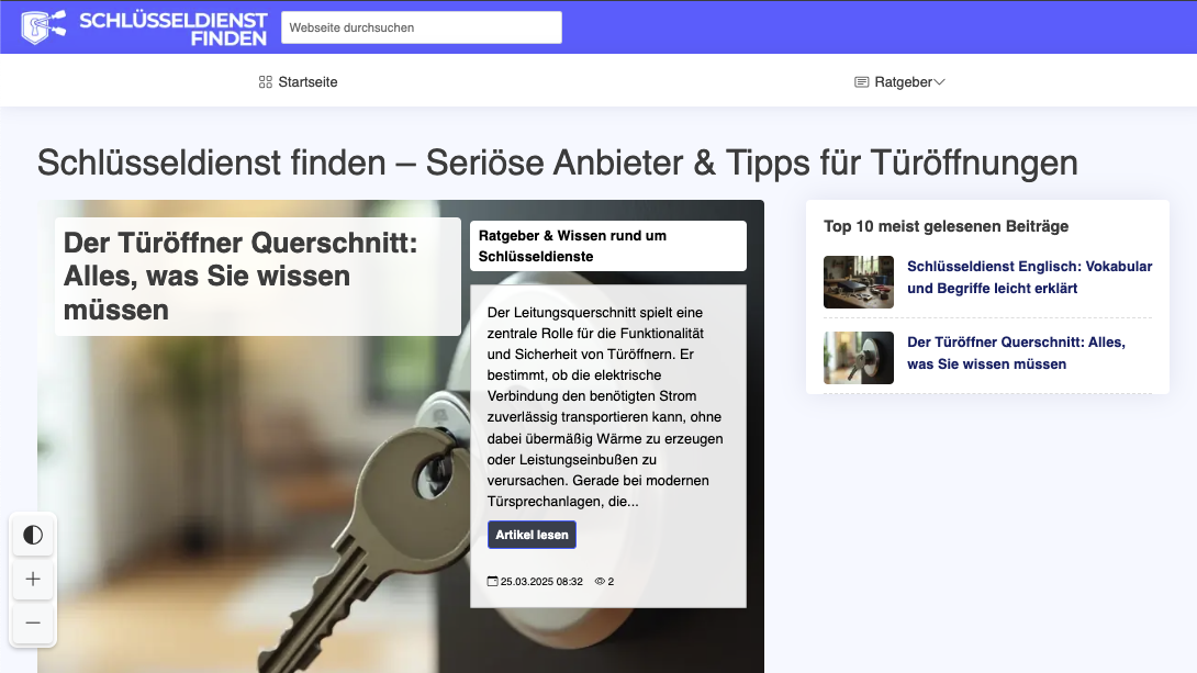 Schlüsseldienst Finden