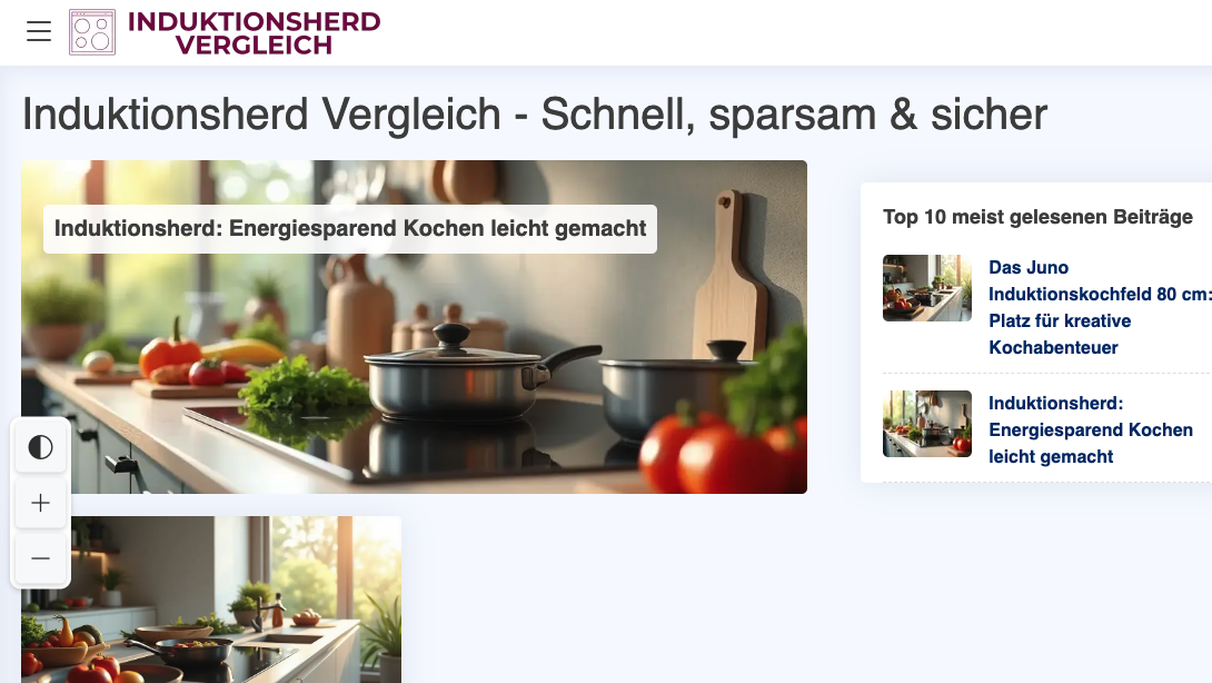 Induktionsherd Vergleich