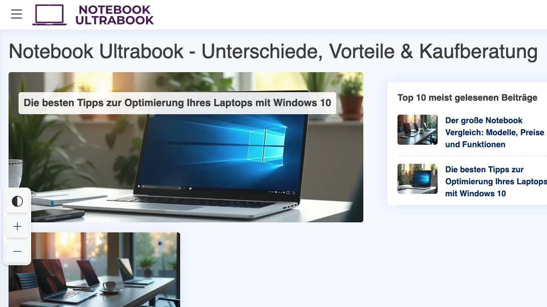 Notebook Ultrabook