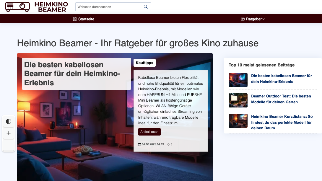 Heimkino Beamer