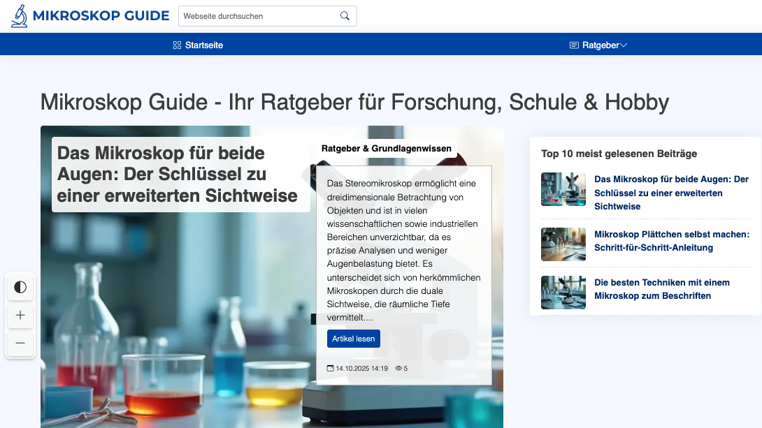 Mikroskop Guide