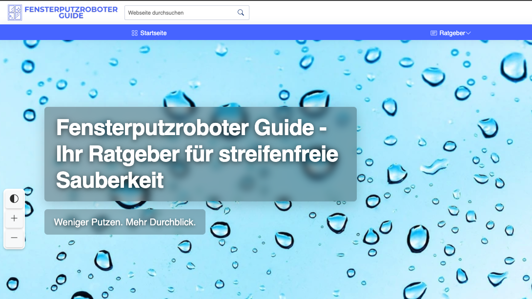Fensterputzroboter Guide