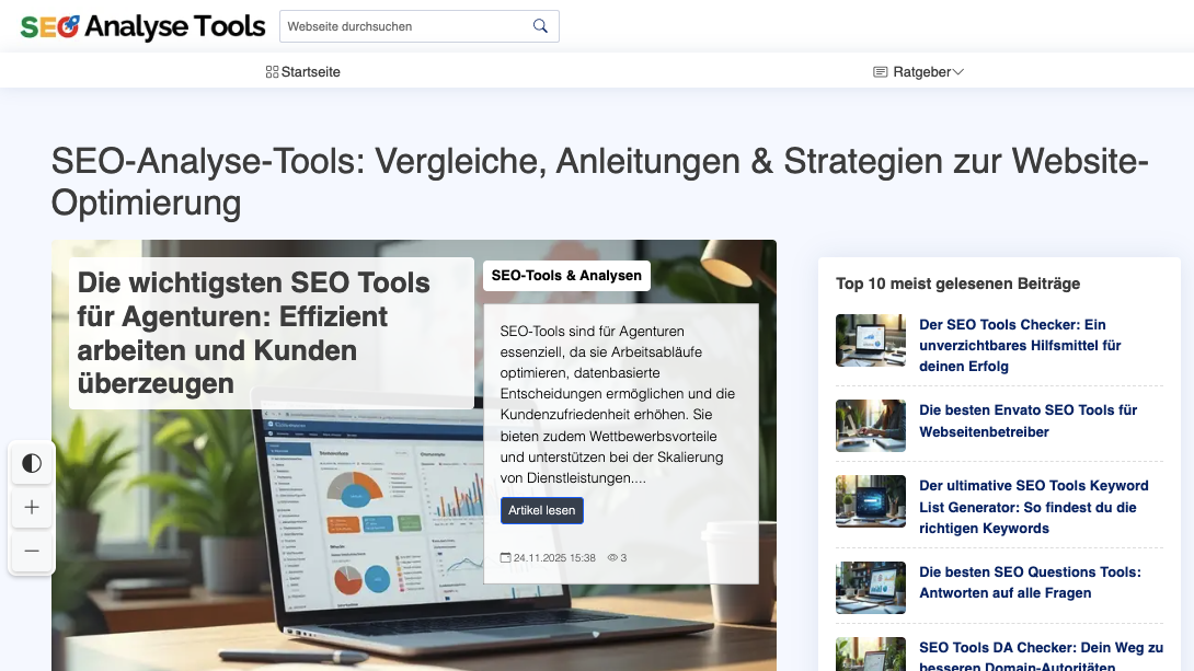 SEO-Analyse-Tools